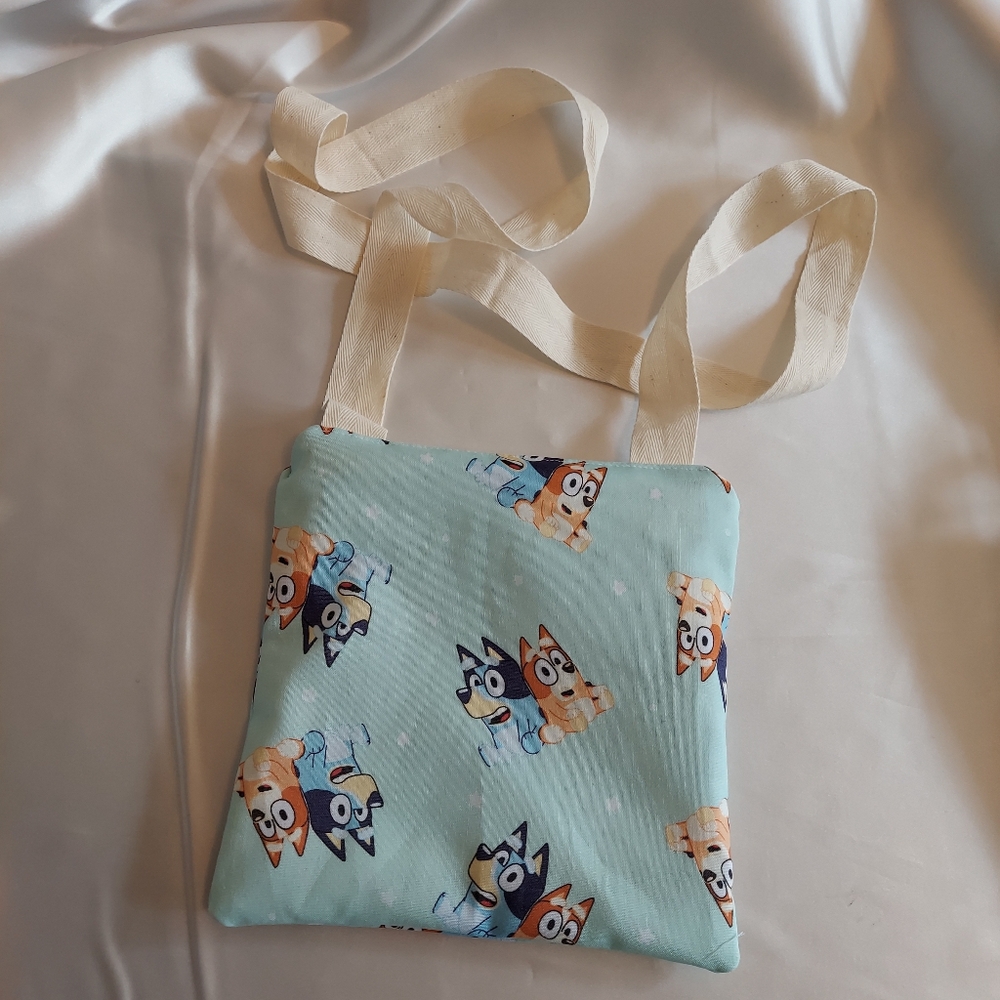Bluey and Bingo child size crossbody bad